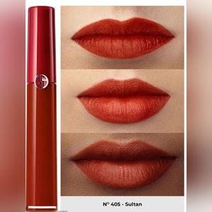 NWT Giorgio Armani Lip Maestro Matte Liquid Lipstick - Shade 405 Sultan